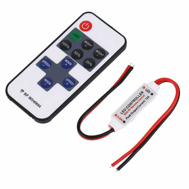 12V RF Wireless Remote Switch Controller Dimmer LED control for LED Strip Light